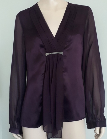 Anne Klein | Silk Blouse - Picture 2 of 13